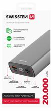 Akupank Swissten 20000 mAh, 20 W, hall