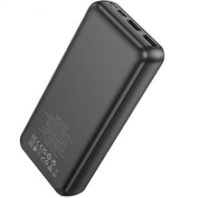 Akupank HOCO J123A Powerbank 20000 mAh, must