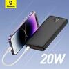 Akupank Baseus Airpow 10000 mAh, 20 W, lilla