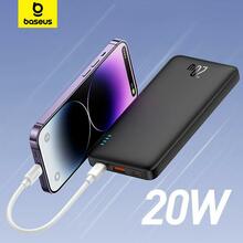 Akupank Baseus Airpow 10000 mAh, 20 W, lilla