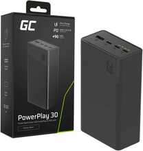Akupank Green Cell PowerPlay 30 30000 mAh, 22.5 W, must