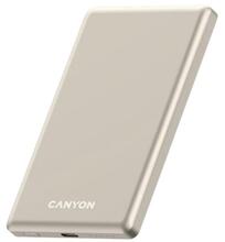 Akupank Canyon OnPower 505 Slim Magsafe, 5000 mAh, 20 W, beež