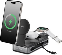 Akupank ALOGIC Roam 21000 mAh, 6-in-1, 100 W, must