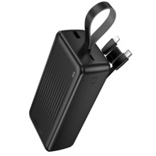 Akupank Borofone BJ79B Clever 30000 mAh, USB, Type-C, Lightning, must