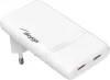 Toiteadapter Akyga AK-CH-32, 65 W, 2x USB-C, valge