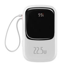 Akupank Baseus Qpow Pro 20000 mAh, 22.5 W, valge