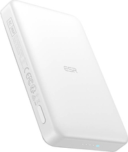 Akupank ESR Qi2 MagSlim 10000 mAh, magnetiline, valge