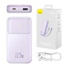Akupank Baseus Comet 10000 mAh, 22.5 W, lilla