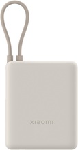 Akupank Xiaomi Power Bank 10000 mAh, USB-C, tan