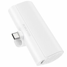 Akupank Borofone BJ35 5000 mAh, valge