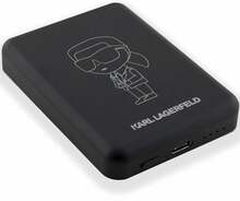 Akupank Karl Lagerfeld KLPBM5KIOTTGK 5000 mAh, must