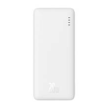 Akupank Baseus Airpow 10000 mAh, 20 W, valge