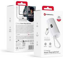 Varutoiteallikas FORCELL F-ENERGY F5K3, 5000 mAh, 20W, valge