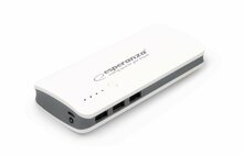 Akupank Esperanza Radium EMP106WE 8000 mAh, valge/hall