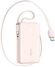 Akupank Joyroom JR-PR2L 10000 mAh, 35 W, USB-C ja Lightning, roosa