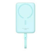 Akupank Baseus Magnetic Mini 10000 mAh, 30 W, sinine