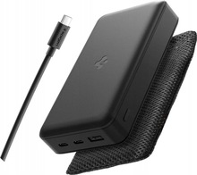 Akupank Spigen EA3030 30000 mAh, 30 W, must