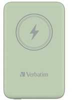 Akupank Verbatim MAG WIREL POWER BANK 10000, roheline