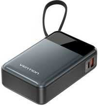 Akupank Vention USB-C powerbank 20000 mAh, 65 W, must
