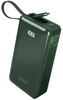 Akupank SBS LCD Power Bank 10000 mAh, 20 W, roheline