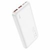 Akupank Hoco J101 10000 mAh, 22.5 W, QC PD 3A, valge