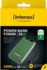 Akupank Intenso F20000, 20000 mAh, QC3.0, roheline