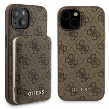 Ümbris ja akupank Guess GUBPM5P15S4GEMGW iPhone 15, 5000 mAh, pruun