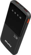 Akupank Awei P10K, 10000 mAh, 22.5 W, must