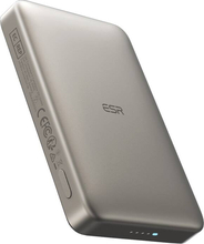 Akupank ESR Qi2 MagSlim 10000 mAh, magnetiline, liivakarva