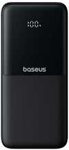 Akupank Baseus Lipow 10000 mAh, 22.5 W, topelt integreeritud kaabliga ja ekraaniga, must