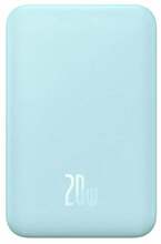 Akupank Baseus Magnetic Mini 5000 mAh, 20 W, sinine