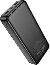 Väline aku Hoco J136A 20000 mAh, 22.5 W + PD 20 W, must