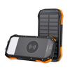 Akupank Choetech B659 Solar 10000 mAh, must/oranž