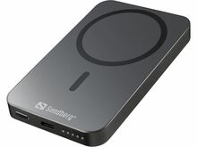 Akupank Sandberg Magnet Wireless Powerbank 5000 ALU