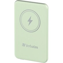 Akupank Verbatim Mag Wireless Power Bank 5000 mAh, roheline
