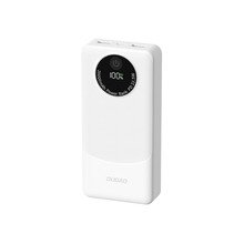 Akupank Dudao K12 10000 mAh, 22.5 W, valge