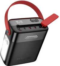 Väline aku Hoco J143 80000 mAh, 22.5 W + PD 20 W, must