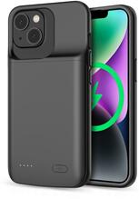 Telefoniümbris Tech-Protect PowerCase 4800 mAh, Apple iPhone 14 / 14 Pro, must