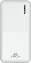 Akupank Rivacase VA2572 20000 mAh, 20 W, valge