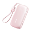 Akupank Baseus EnerFill FC21 Qpow 3 Ultra 20000 mAh, 22.5 W, ekraaniga ja kaabliga, roosa