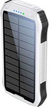 Akupank Boompods Neutron Solar Powerbank 10000 mAh, valge