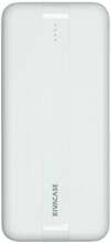 Akupank Rivacase VA2041 10000 mAh, 10 W, valge