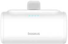 Akupank Baseus Compact 5000 mAh, 20 W, valge