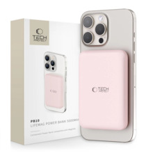 Akupank Tech-Protect PB10 LifeMag, 5000 mAh, roosa