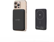 Akupank Tech Protect PB24 LifeMag QI2 MagSafe 10000 mAh, must