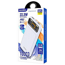 Akupank Kaku KSC-890 10000 mAh, 22.5 W, valge