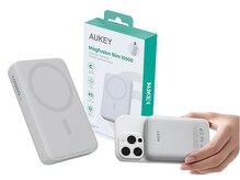 Akupank Aukey PB-MS04 10000 mAh, 20 W, valge