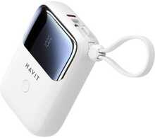 Akupank Havit PB5215 10000 mAh, valge