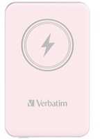 Akupank Verbatim Charge n Go Magnetic 5000 mAh, roosa