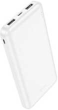 Akupank HOCO J100, 10000 mAh, valge